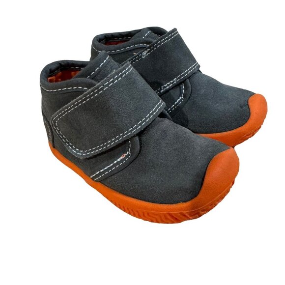 Morgan & Milo Thomas Shoe Gray Orange Size 4.5 - Picture 1 of 7